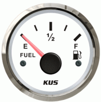 Fuel Level Gauge - Model - CPFR - 240~33Ω - White - SS 316 - KY10101 - Kusauto